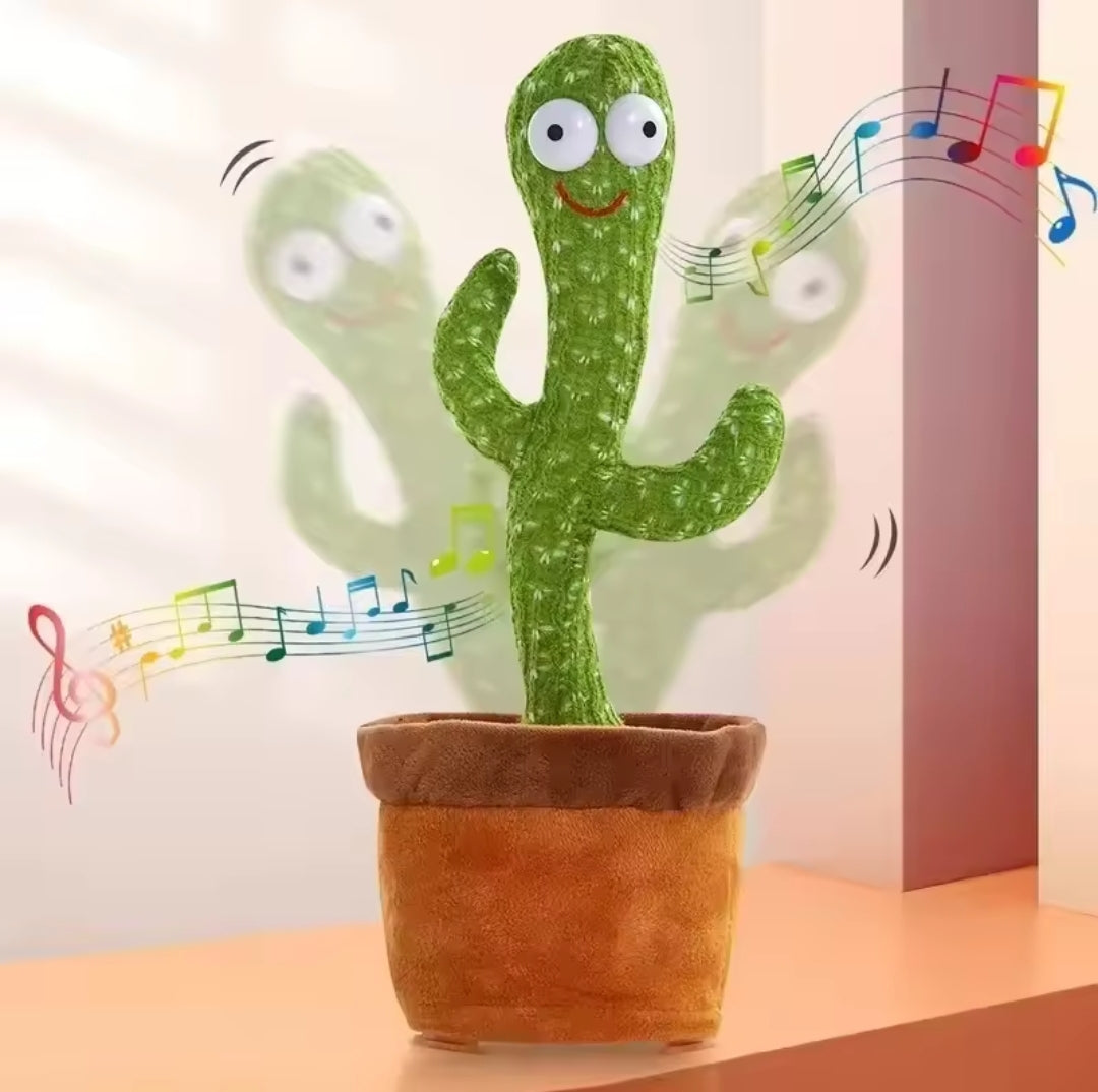 Dancing Cactus Toy – Interactive Singing & Mimicking Plush for Kids ⭐️⭐️⭐️⭐️ sold 159