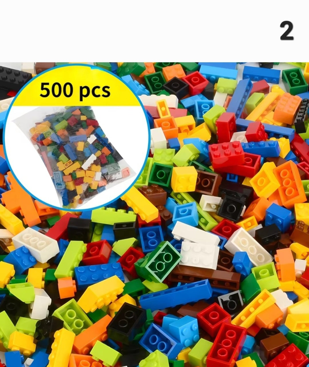 1000 Piece Building Blocks Set – Compatible with LEGO, Creative Play for Kids⭐️⭐️⭐️⭐️⭐️ sold 2991 - Toys world