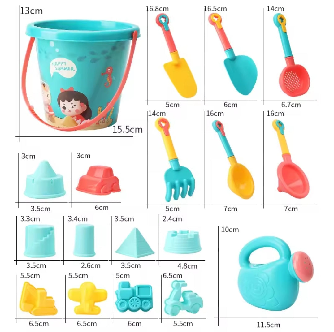 Kids Beach Bucket Set – Colorful Sand Play Toy with Shovel ⭐️⭐️⭐️⭐️⭐️ sold 1554 - Toys world