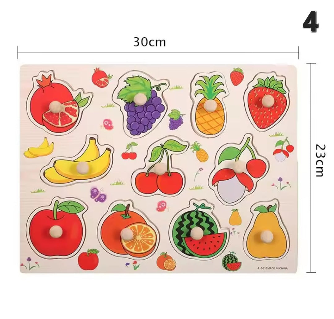 Learning Puzzle for Toddlers – Educational Wooden Puzzle Toy ⭐️⭐️⭐️⭐️⭐️ sold 1096 - Toys world