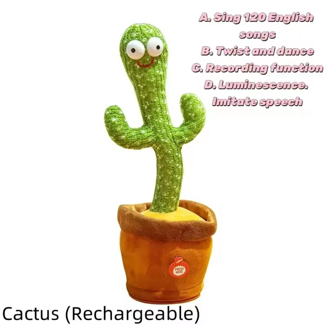Dancing Cactus Toy – Interactive Singing & Mimicking Plush for Kids ⭐️⭐️⭐️⭐️ sold 159 - Toys world