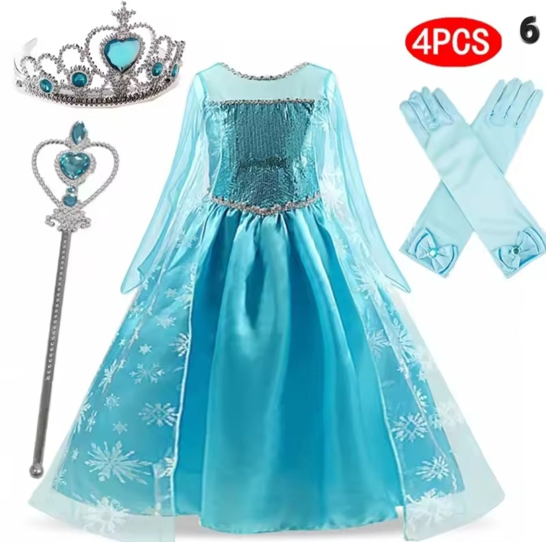 Frozen princess elsa costume ⭐️⭐️⭐️⭐️⭐️ sold 479