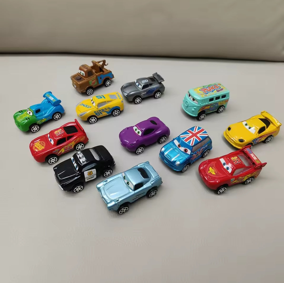 12 pc disney pixar cars