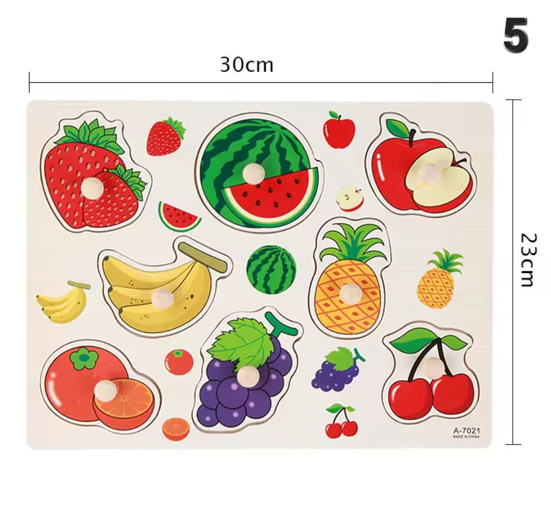 Learning Puzzle for Toddlers – Educational Wooden Puzzle Toy ⭐️⭐️⭐️⭐️⭐️ sold 1096 - Toys world