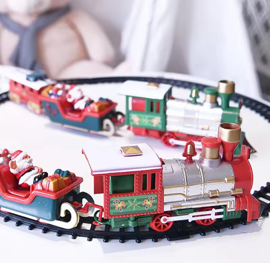 Christmas Train Set – Festive Holiday Toy with Lights & Sounds ⭐️⭐️⭐️⭐️⭐️ sold 1332 - Toys world