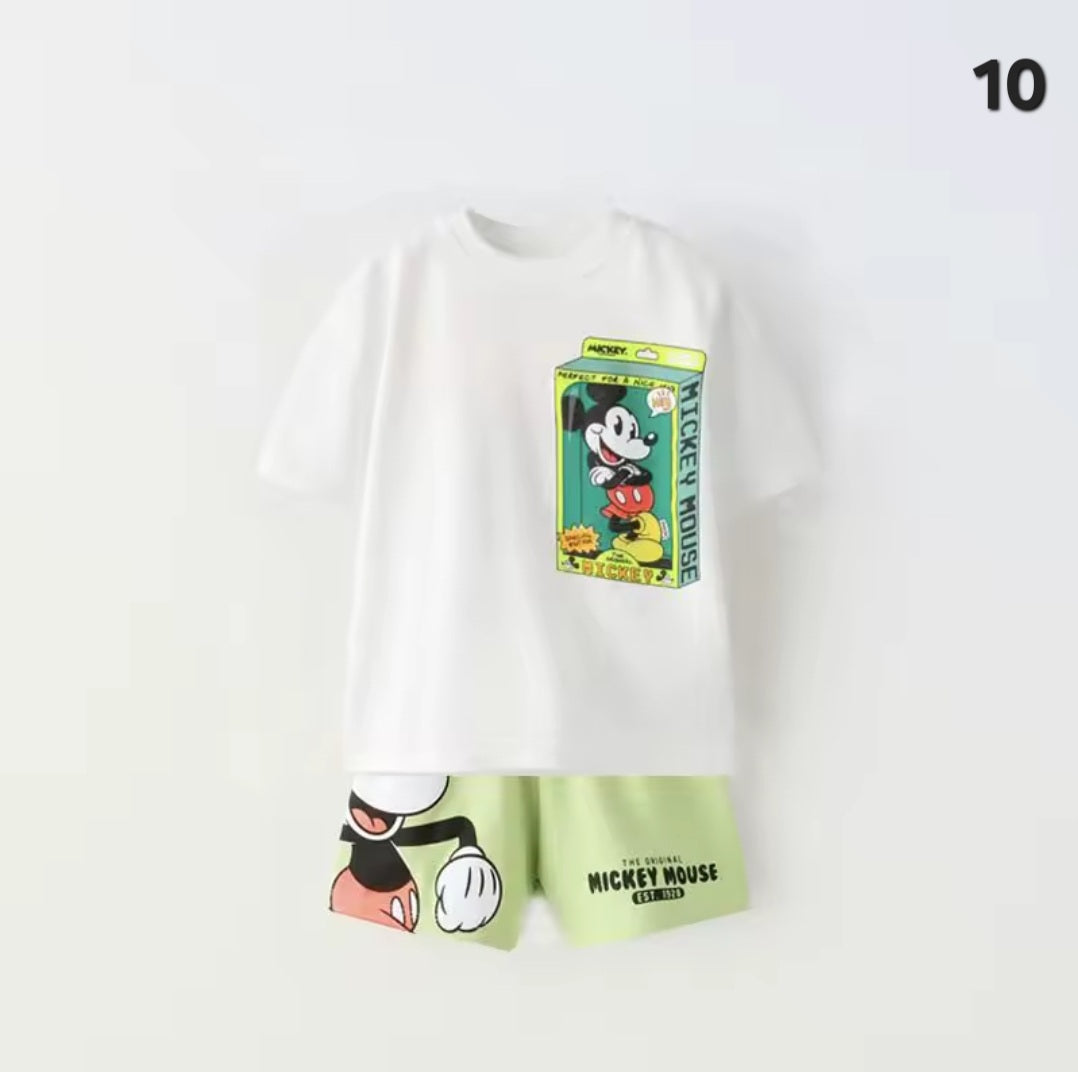 Disney Shirt and Pants Set for Kids – Boys & Girls Outfit ⭐️⭐️⭐️⭐️⭐️ sold 2549