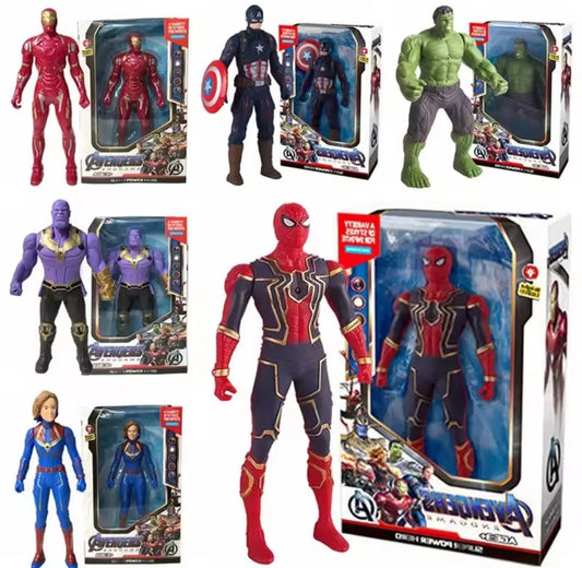 Superhero Surprise Toy Box featuring a random assortment of Marvel and DC character toys, including action figures and accessories, suitable for children aged 3 and up