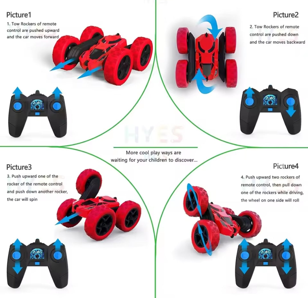 RC Stunt Car – 360° Flips, Double-Sided Driving, and All-Terrain Action ⭐️⭐️⭐️⭐️⭐️ sold 2052 - Toys world