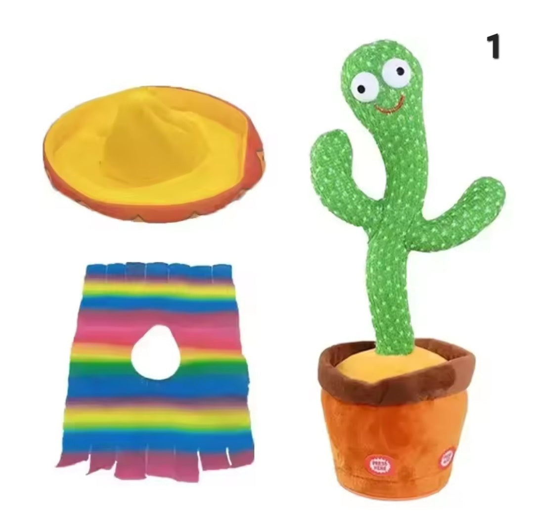 Dancing Cactus Toy – Interactive Singing & Mimicking Plush for Kids ⭐️⭐️⭐️⭐️ sold 159
