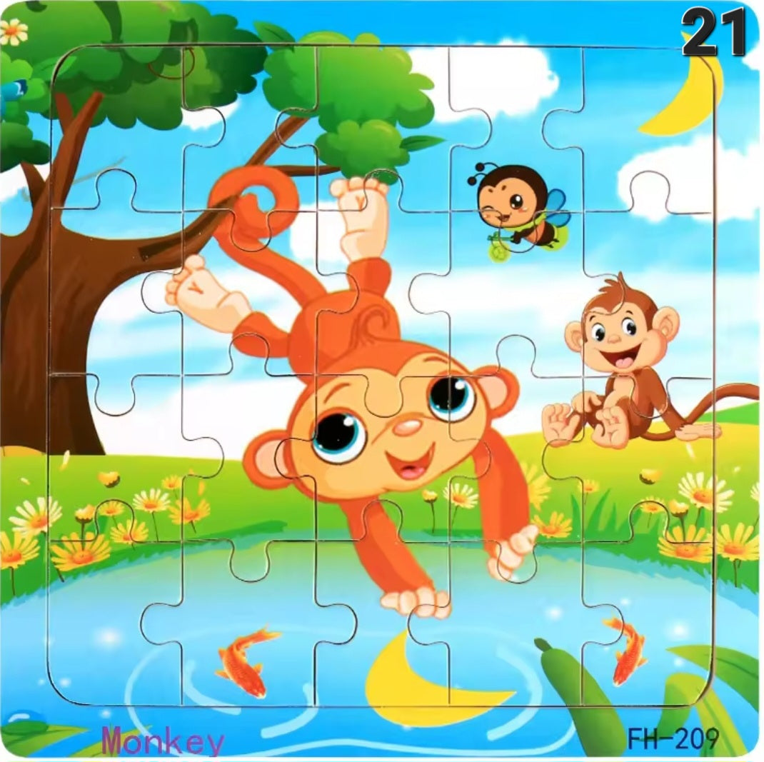 Wooden Puzzle for Kids – Educational & Fun Learning Toy ⭐️⭐️⭐️⭐️⭐️ sold 363 - Toys world