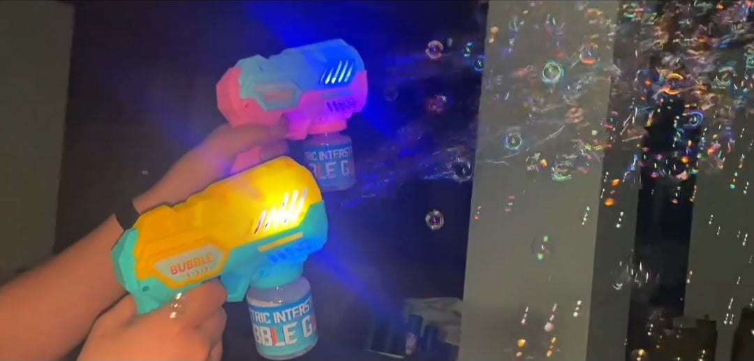 Bubble Gun – Automatic Bubble Blaster for Kids with Colorful Lights ⭐️⭐️⭐️⭐️⭐️ sold 1022 - Toys world