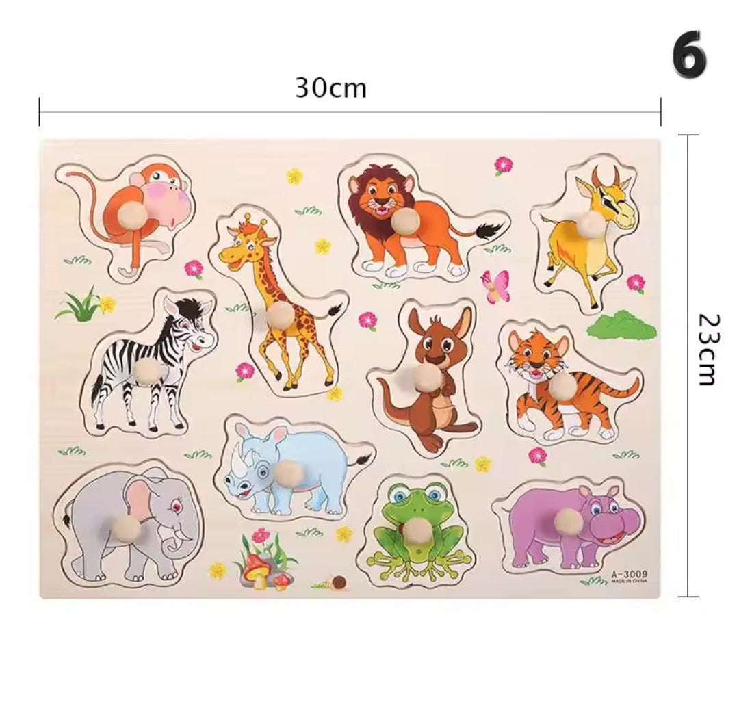 Learning Puzzle for Toddlers – Educational Wooden Puzzle Toy ⭐️⭐️⭐️⭐️⭐️ sold 1096 - Toys world