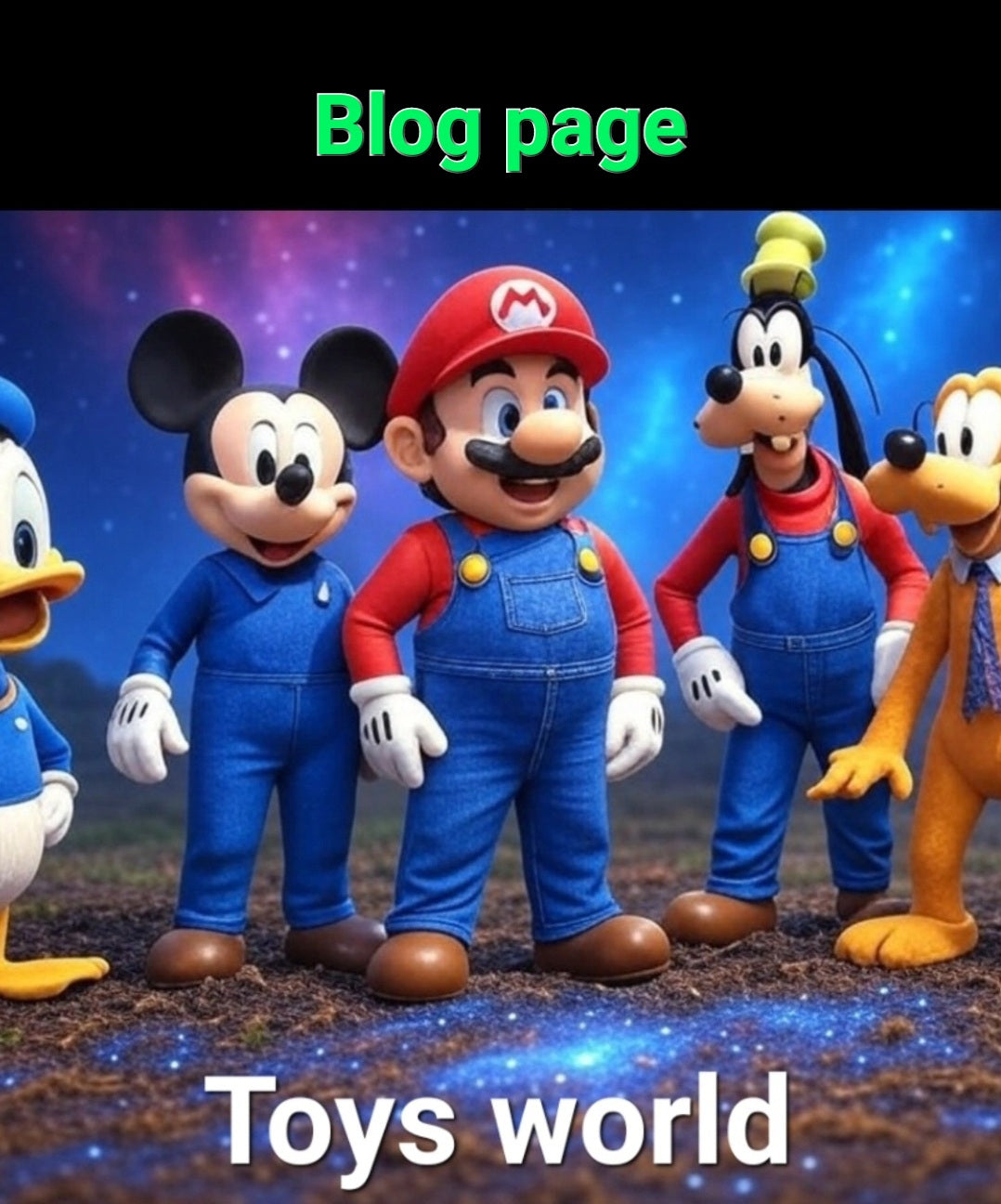 Blog for costumers