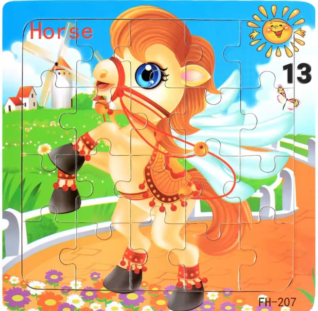 Wooden puzzle