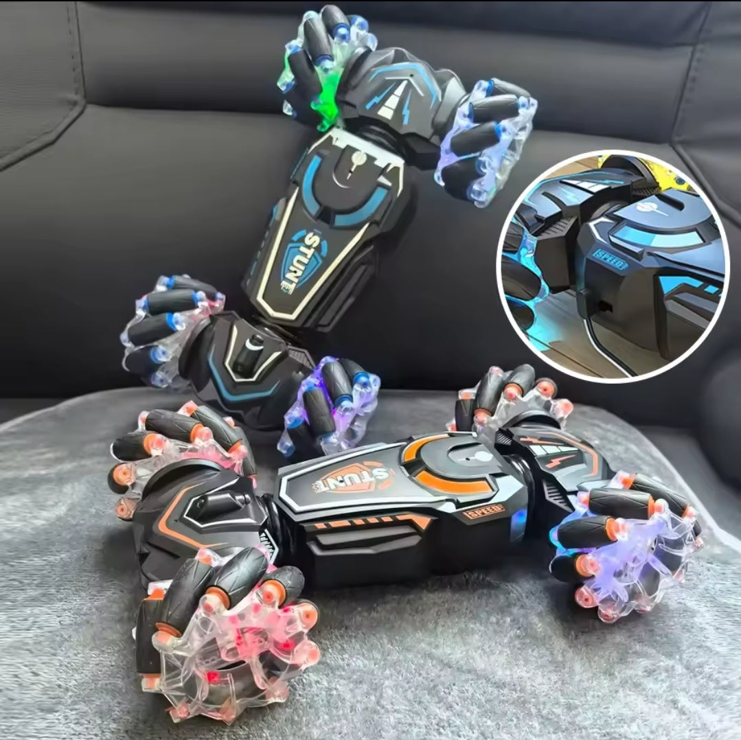4x4 rc stunt car flip and rotate