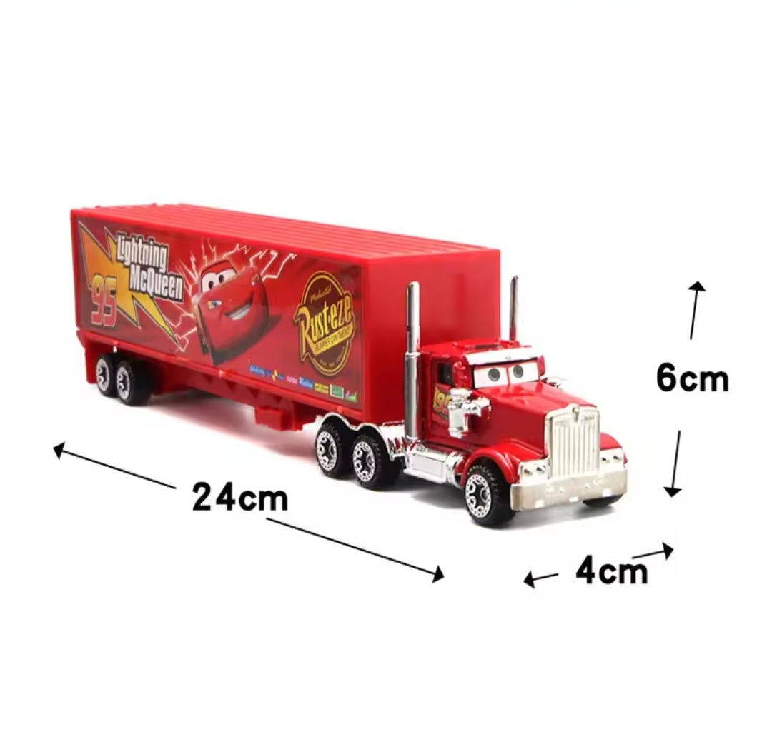 Disney truck and cars