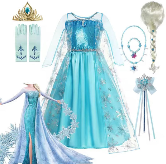 Frozen princess elsa costume ⭐️⭐️⭐️⭐️⭐️ sold 479