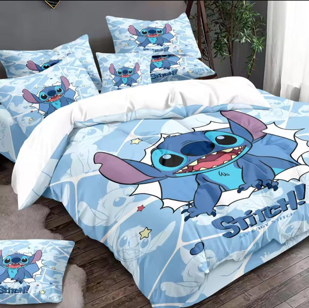 Disney Lilo & Stitch Bedding Set sheets for Kids – Soft & Colorful Duvet Cover ⭐️⭐️⭐️⭐️⭐️ sold 2126