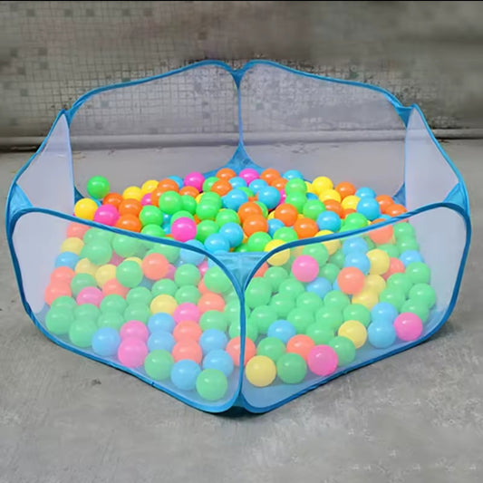 Colorful Ball Pool for Kids – Safe Indoor and Outdoor Play Area with Soft Sides, Ideal for Toddlers and Babies