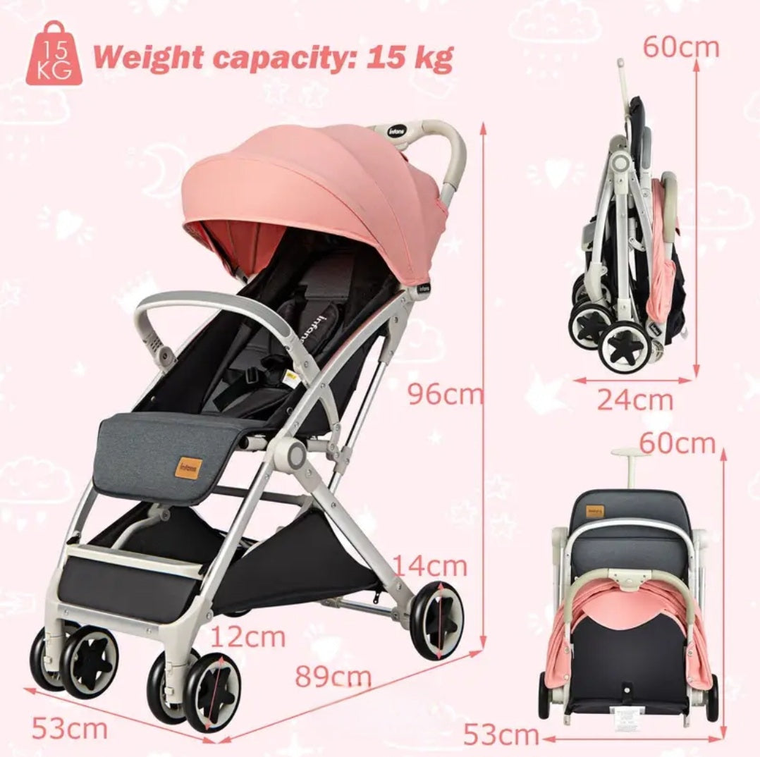 Baby Stroller Carriage – Lightweight & Foldable