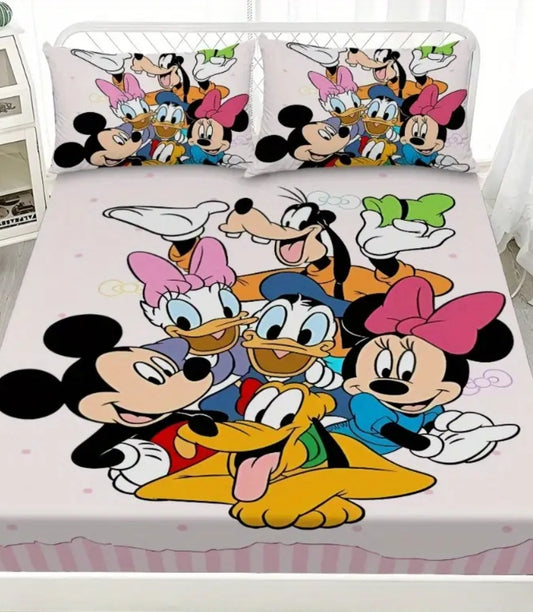 Mickey Mouse Style Sheets – Soft & Colorful Bedding for Kids ⭐️⭐️⭐️⭐️⭐️ sold 1027