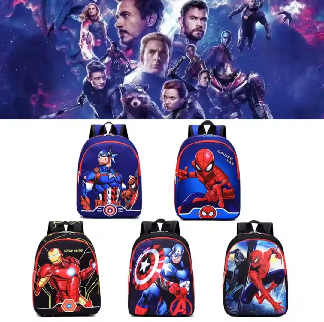 Marvel Superhero Backpack – Durable School Bag for Kids with Adjustable Straps ⭐️⭐️⭐️⭐️⭐️ sold 3124 - Toys world
