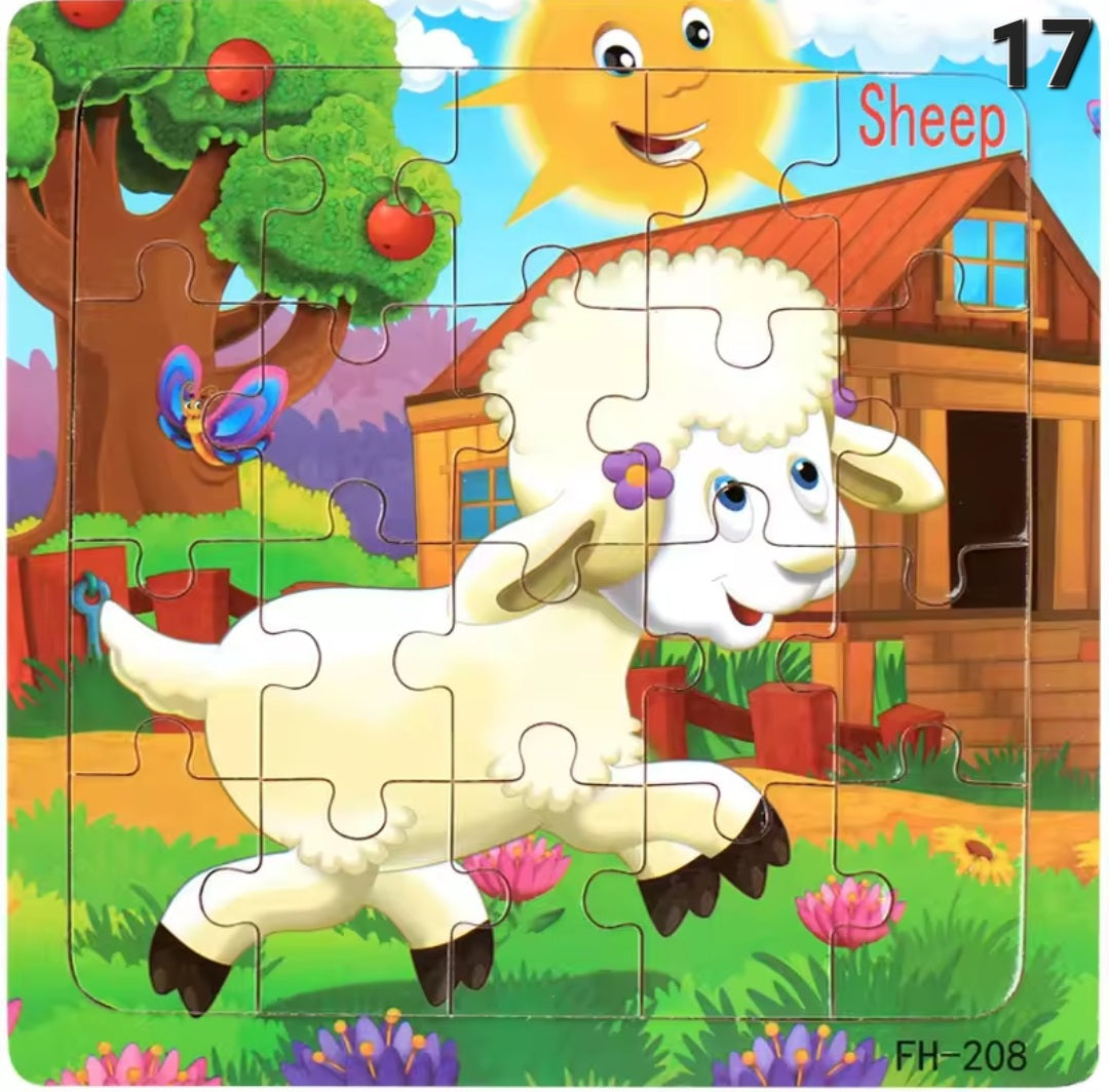 Wooden puzzle