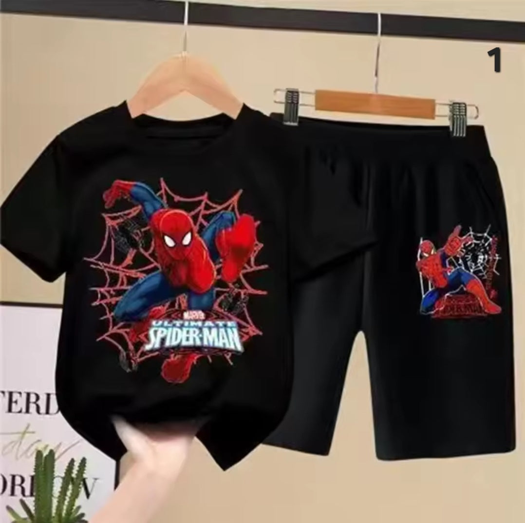 Spider-Man Short Set for Kids (85–160 cm) – Heroic Style Meets Everyday Comfort ⭐️⭐️⭐️⭐️⭐️ sold 1446 - Toys world