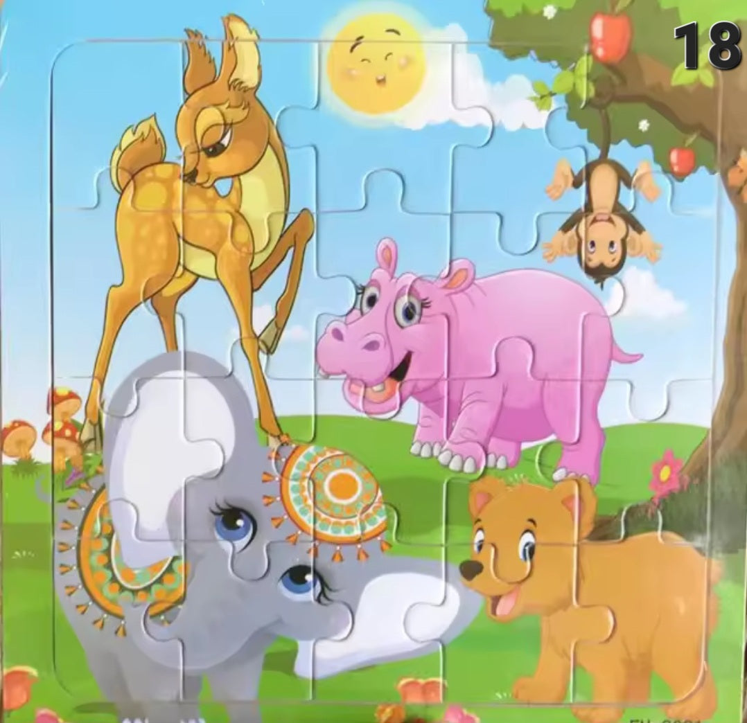 Wooden puzzle