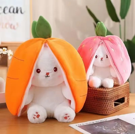 Cute carrot strawberry rabit
