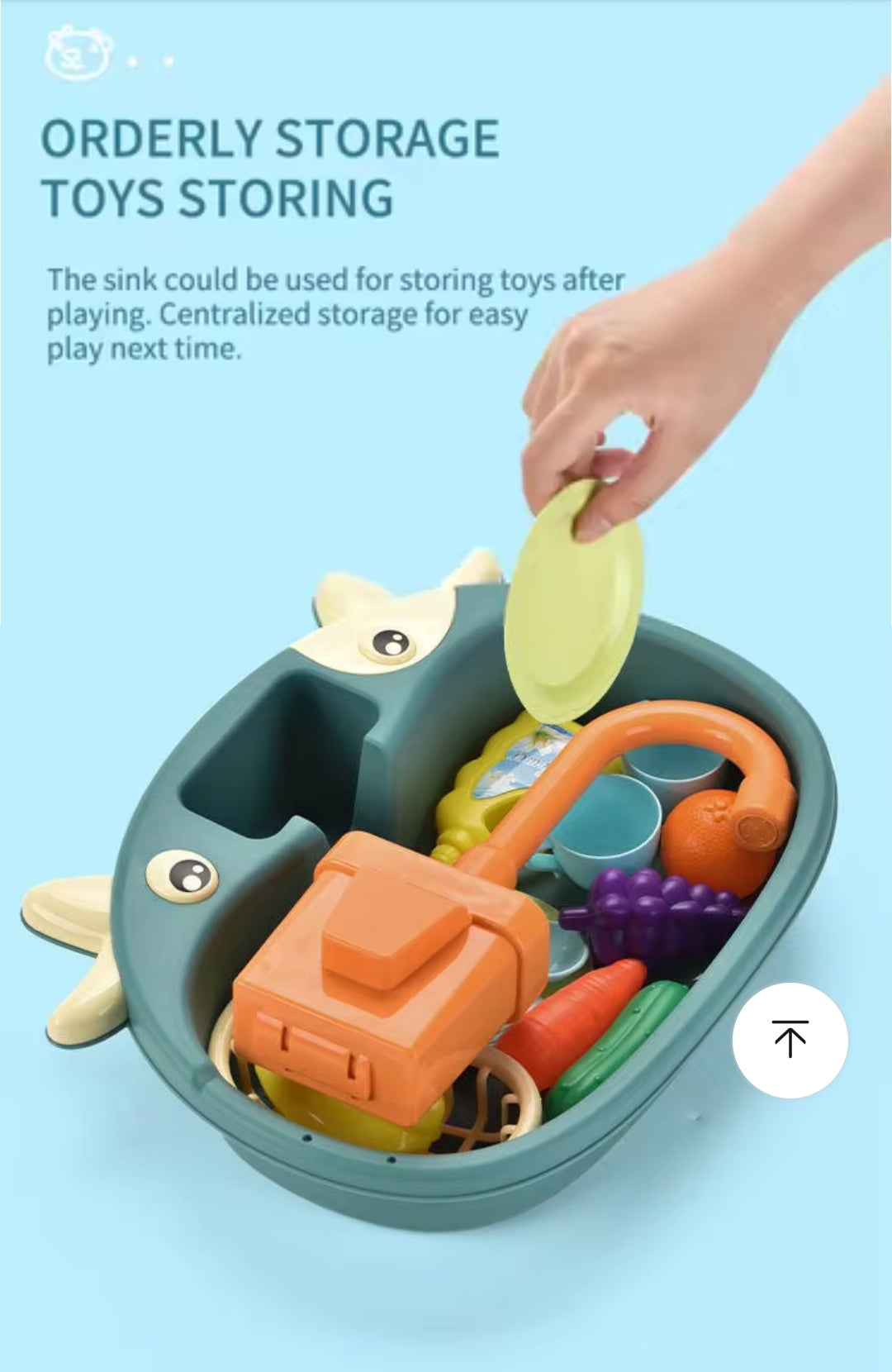 Mini kitchen toy for kids
