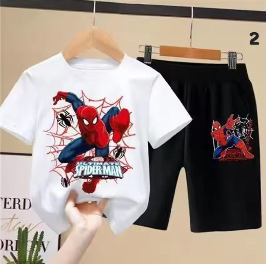 Spider-Man Short Set for Kids (85–160 cm) – Heroic Style Meets Everyday Comfort ⭐️⭐️⭐️⭐️⭐️ sold 1446 - Toys world