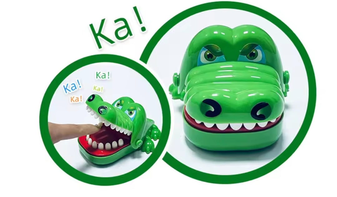 Crocodile Bite Game – Fun & Suspenseful Family Toy for Kids ⭐️⭐️⭐️⭐️⭐️ sold 5000+ - Toys world
