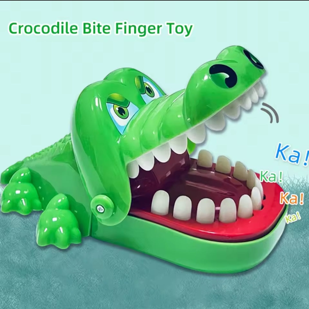 Crocodile Bite Game – Fun & Suspenseful Family Toy for Kids ⭐️⭐️⭐️⭐️⭐️ sold 5000+ - Toys world