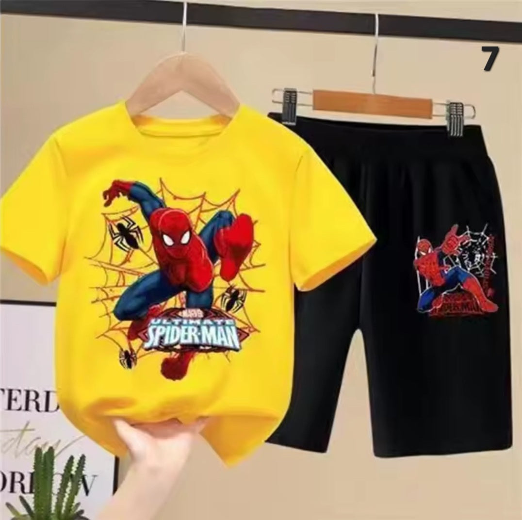 Spider-Man Short Set for Kids (85–160 cm) – Heroic Style Meets Everyday Comfort ⭐️⭐️⭐️⭐️⭐️ sold 1446 - Toys world