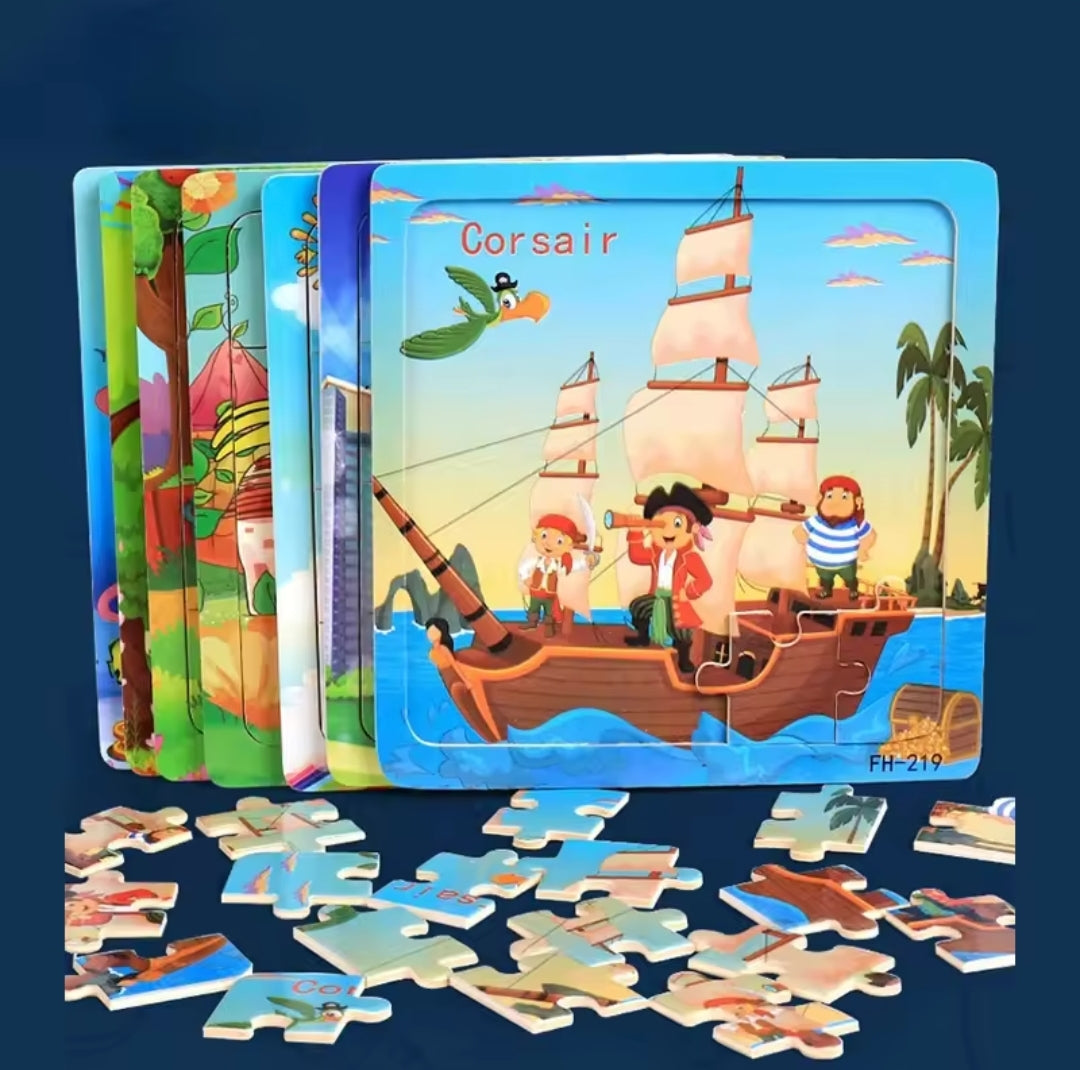 Wooden puzzle