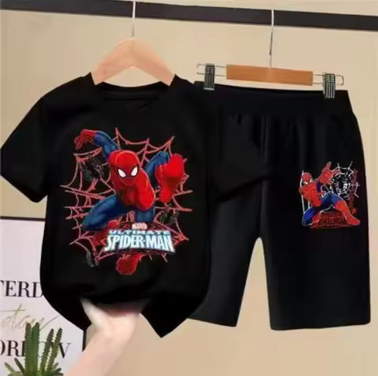 Spider-Man Short Set for Kids (85–160 cm) – Heroic Style Meets Everyday Comfort ⭐️⭐️⭐️⭐️⭐️ sold 1446