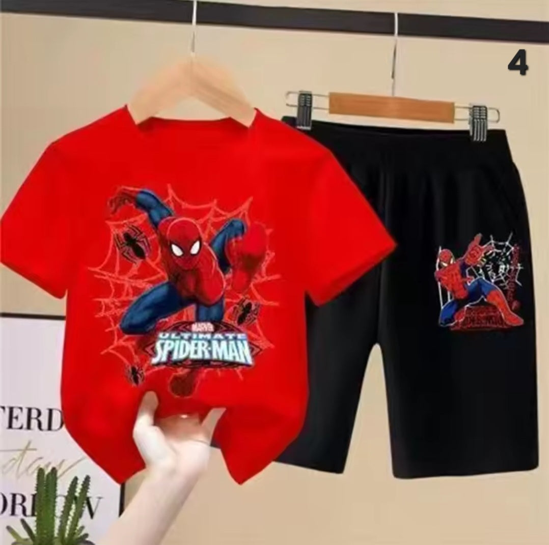 Spider-Man Short Set for Kids (85–160 cm) – Heroic Style Meets Everyday Comfort ⭐️⭐️⭐️⭐️⭐️ sold 1446 - Toys world