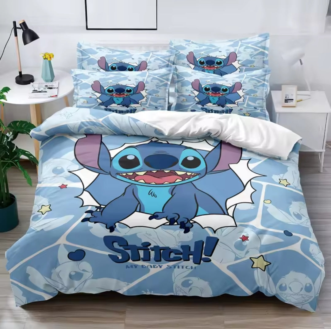 Disney Lilo & Stitch Bedding Set sheets for Kids – Soft & Colorful Duvet Cover ⭐️⭐️⭐️⭐️⭐️ sold 2126