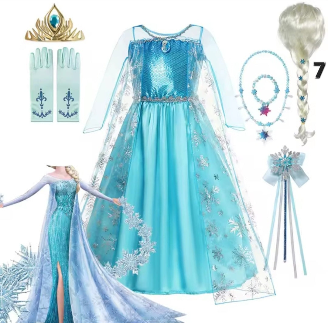 Frozen princess elsa costume ⭐️⭐️⭐️⭐️⭐️ sold 479