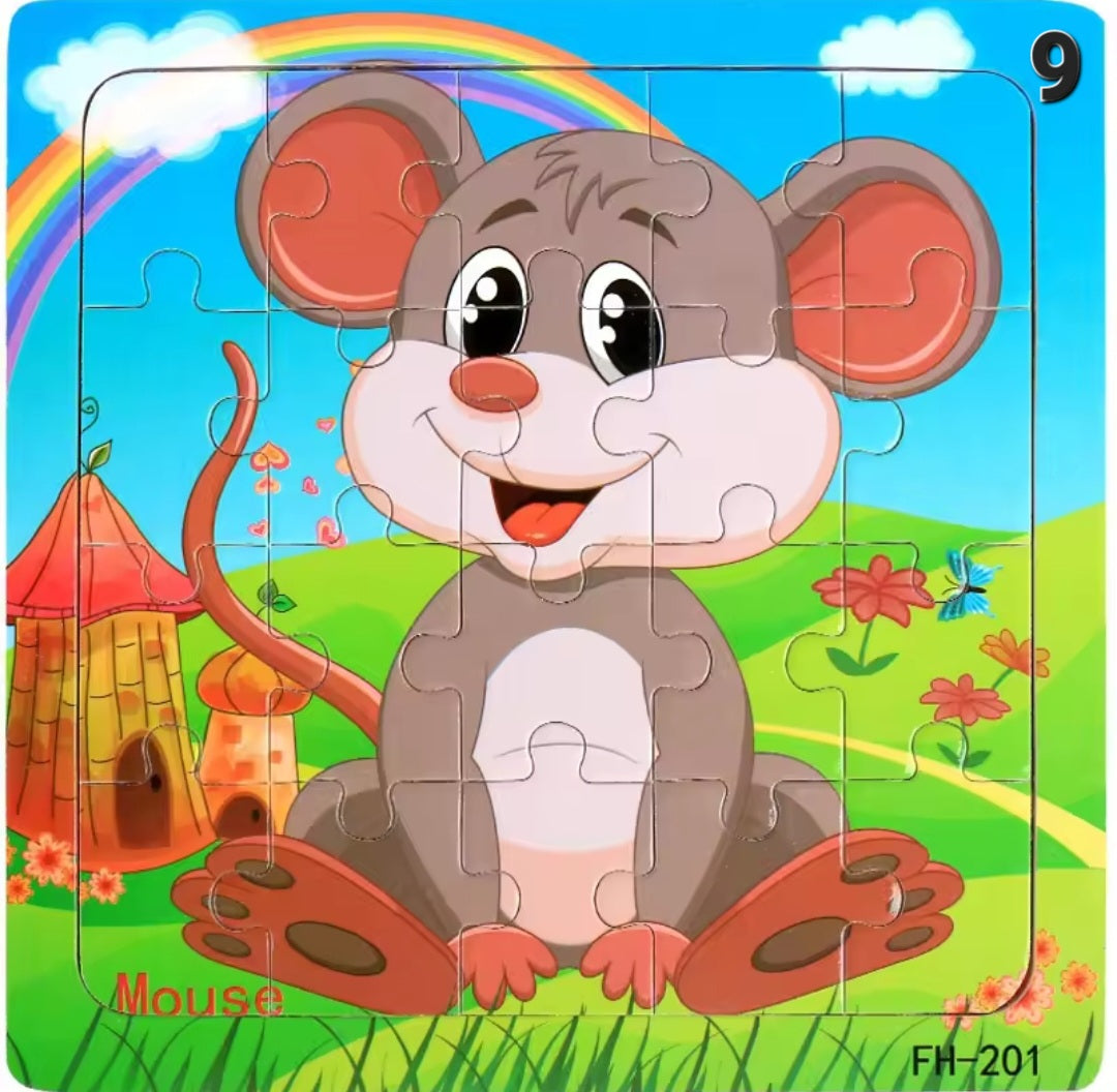 Wooden puzzle