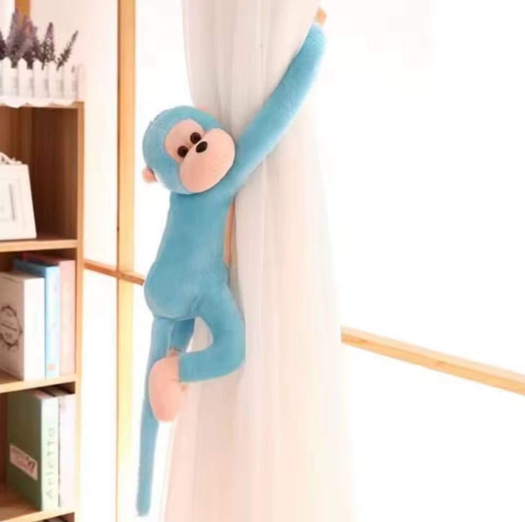 Hanging monkey plush doll